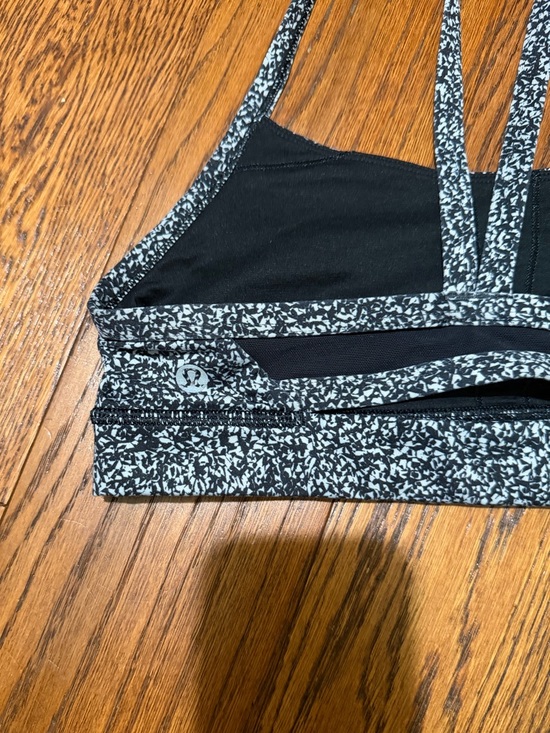 Lululemon Rise and Run Flahsback Static Black White Size 6 - Picture 3 of 4